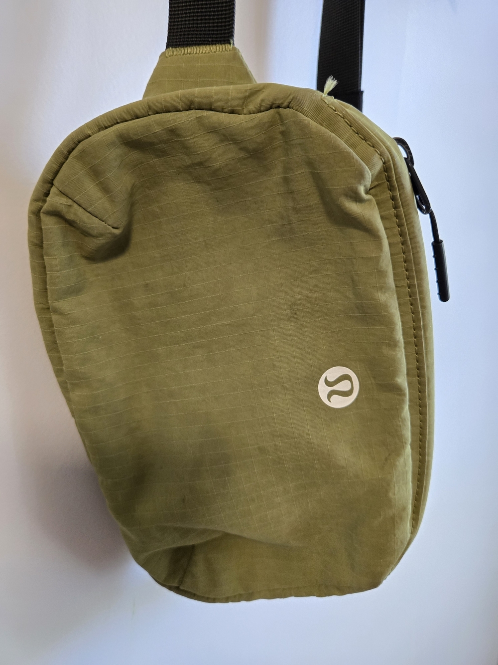 lululemon athletica Olive Green Compact Sling Bag